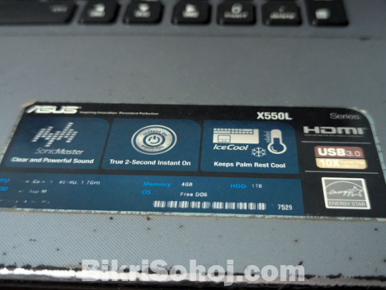 Asus X550L